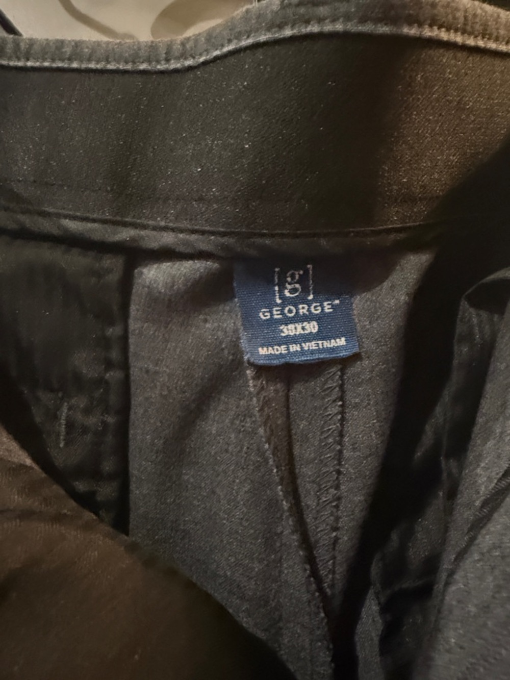 George Men's Gray Dress Pants - Classic Tailored Style - Picture 2 of 3